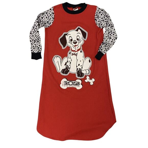 Vintage Y2K Disney 102 Dalmatians Girls Long Sleeve Nightgown - Picture 6 of 6